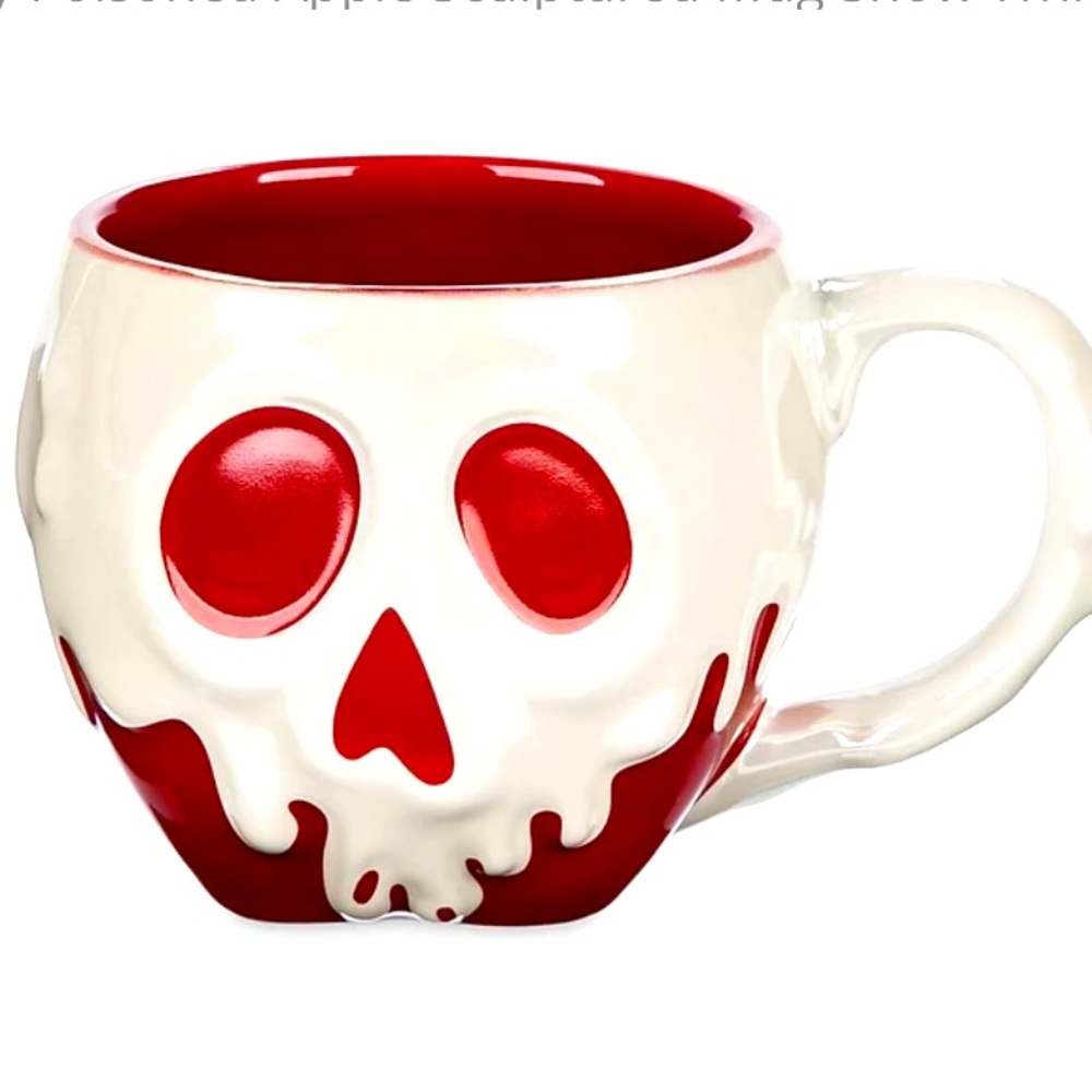 Disney Red and White Poison Apple Mug